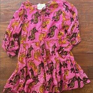 Fox & Hen Tiger Dress - size M